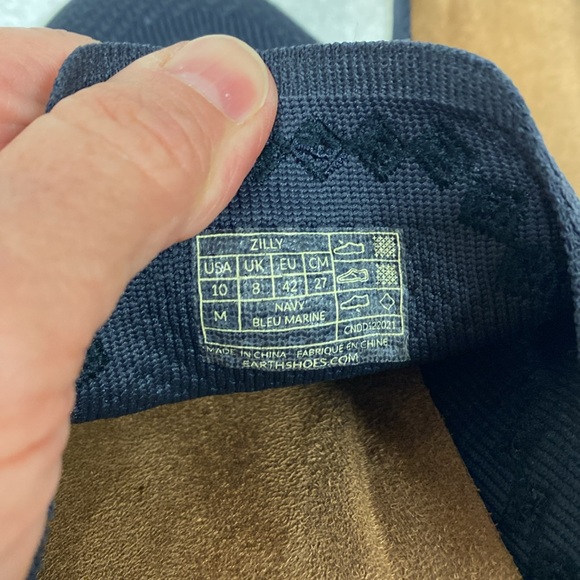 Earth origins zilly navy blue slip on mule size 10 - Picture 8 of 8